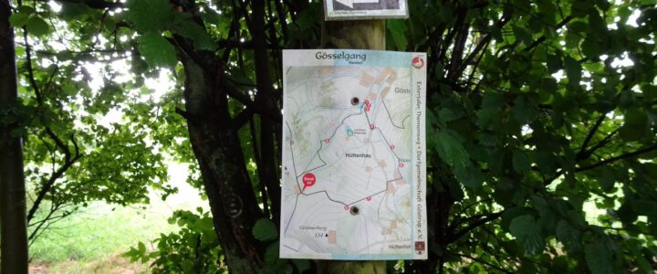 Spaziergang auf dem Gösselgang Spaziergang auf dem Gösselgang